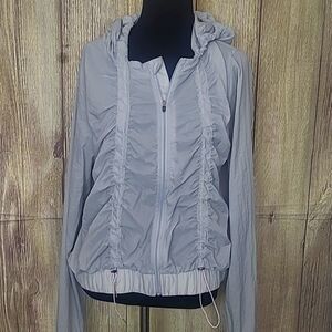 FABLETICS Women's Long Sleeve Jacket Size L Gray